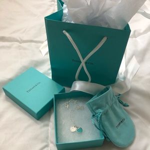 Mini Double Heart Tag Tiffany & Co. Necklace